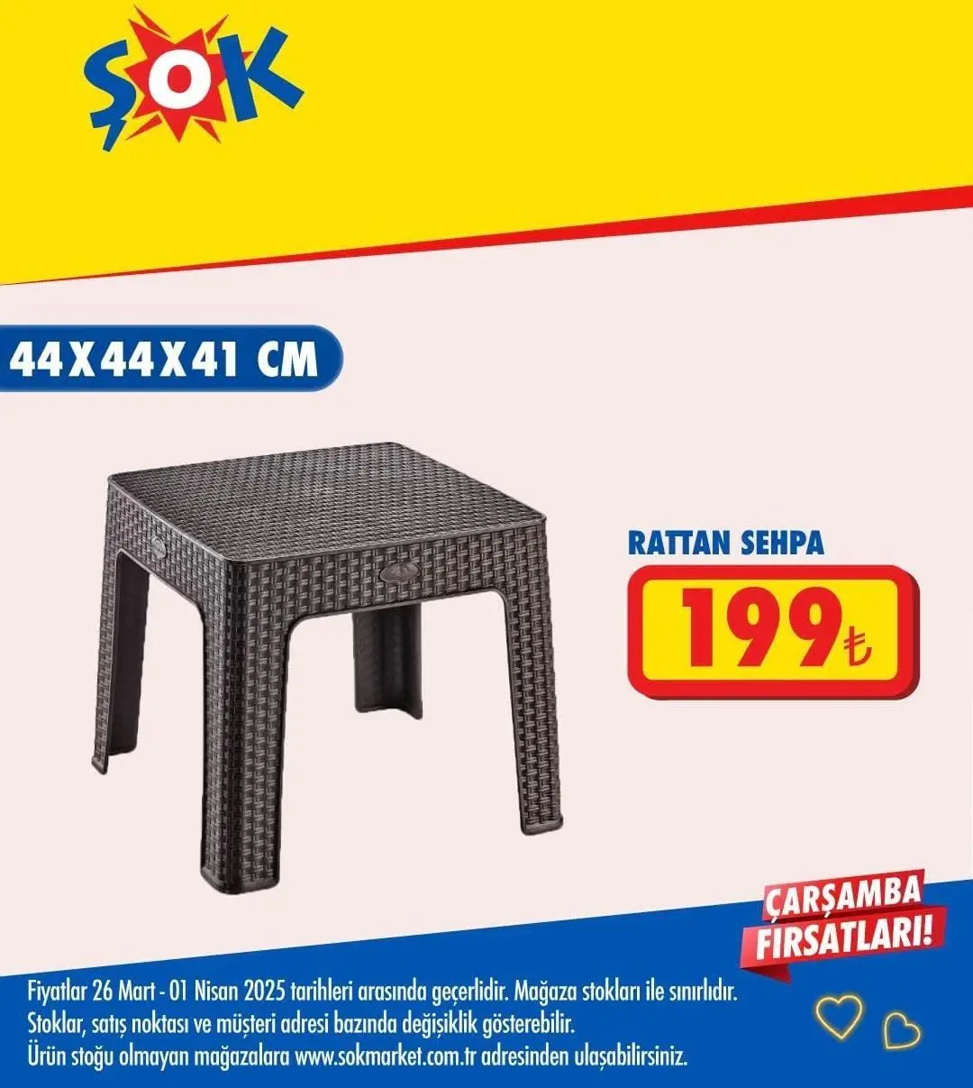 ŞOK 26 Mart kataloğu yayında: Bahar indirimi başladı! ŞOK Market 26 Mart - 1 Nisan kataloğu - 24