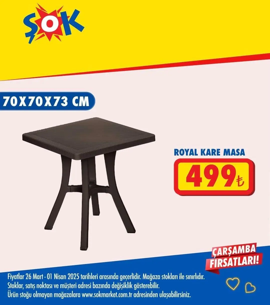 ŞOK 26 Mart kataloğu yayında: Bahar indirimi başladı! ŞOK Market 26 Mart - 1 Nisan kataloğu - 26