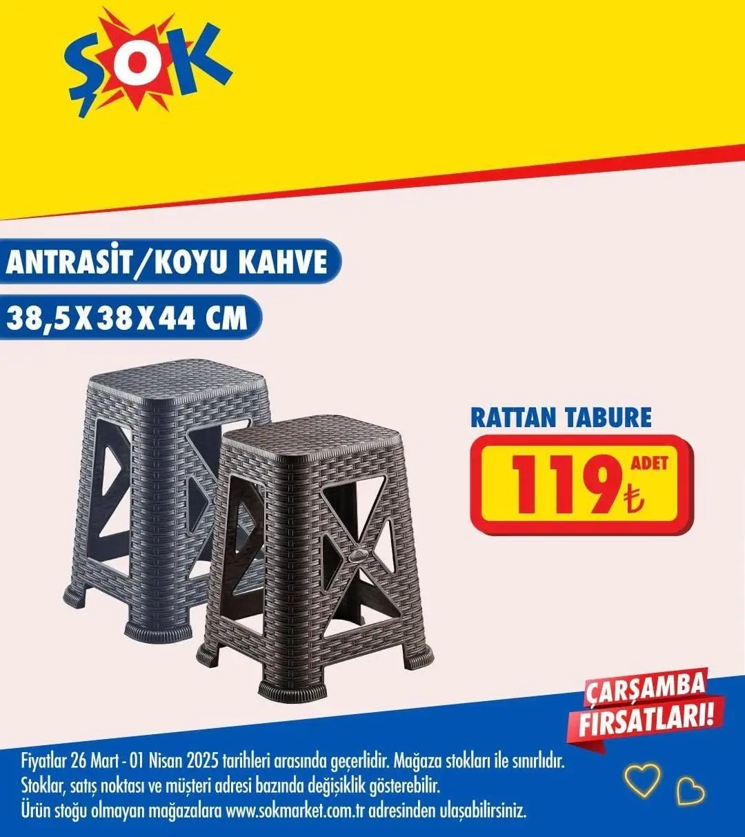 ŞOK 26 Mart kataloğu yayında: Bahar indirimi başladı! ŞOK Market 26 Mart - 1 Nisan kataloğu - 27