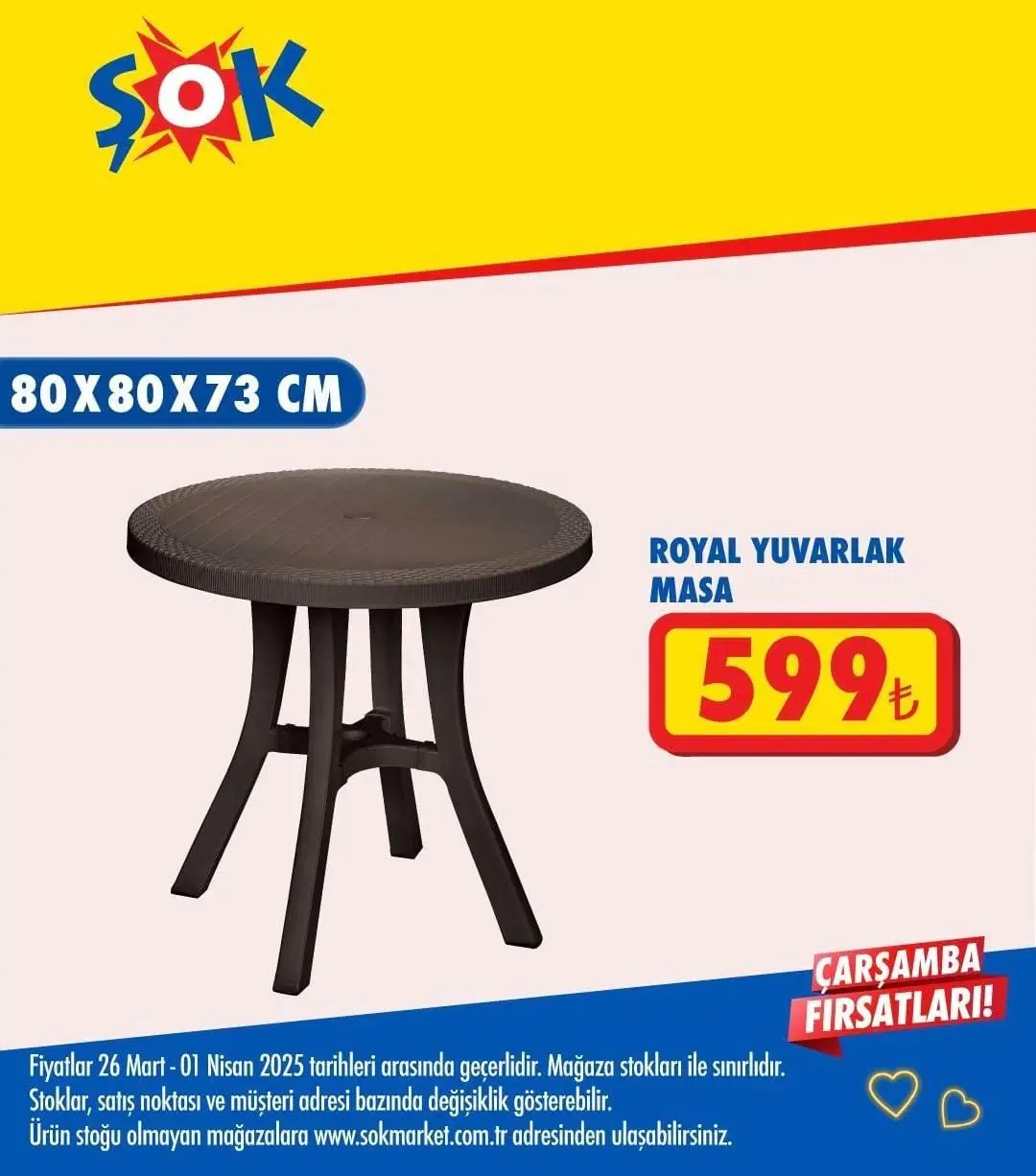 ŞOK 26 Mart kataloğu yayında: Bahar indirimi başladı! ŞOK Market 26 Mart - 1 Nisan kataloğu - 28