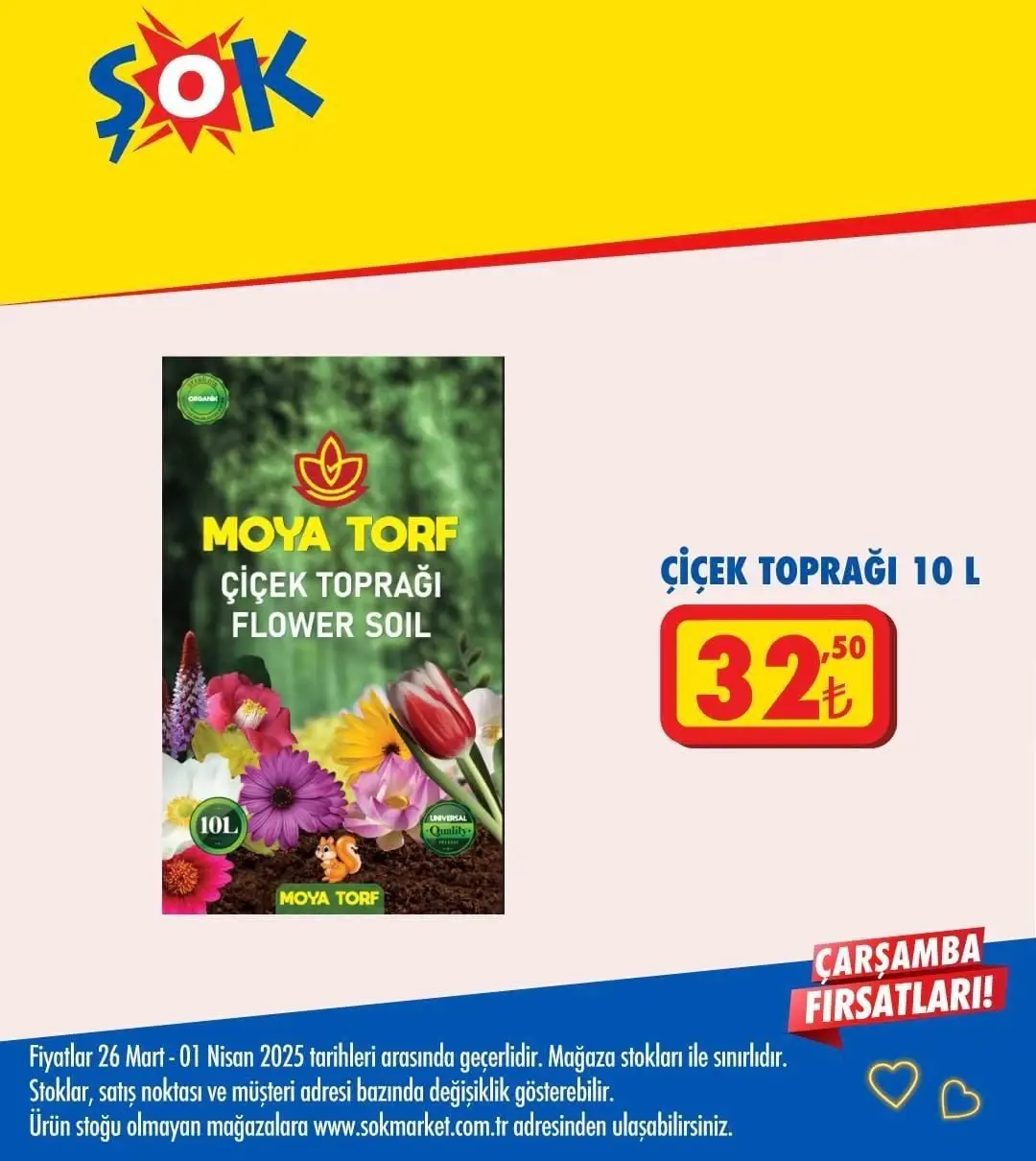 ŞOK 26 Mart kataloğu yayında: Bahar indirimi başladı! ŞOK Market 26 Mart - 1 Nisan kataloğu - 32