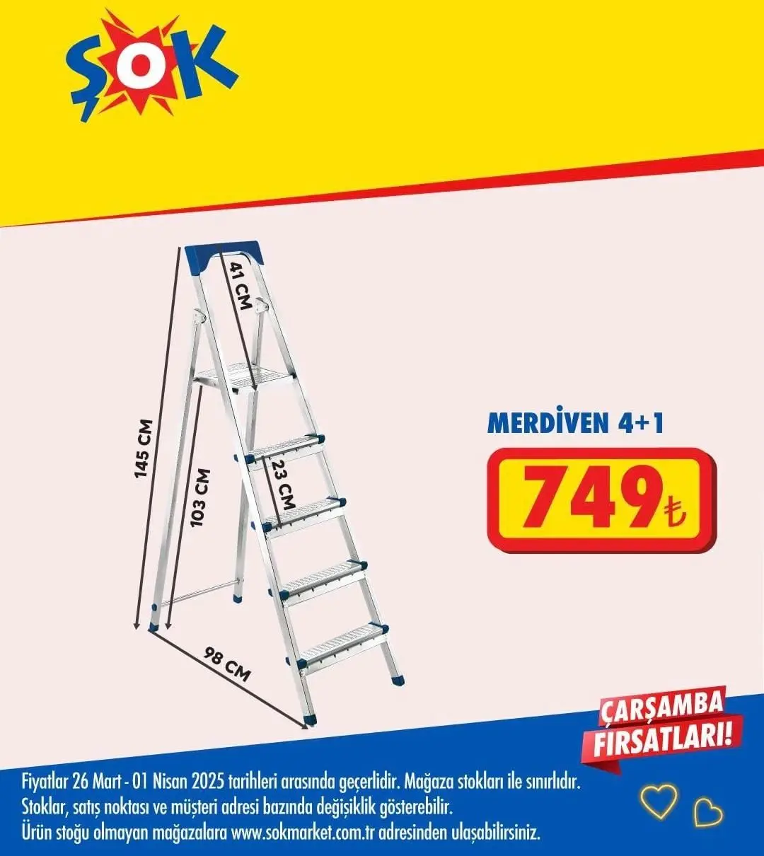 ŞOK 26 Mart kataloğu yayında: Bahar indirimi başladı! ŞOK Market 26 Mart - 1 Nisan kataloğu - 5