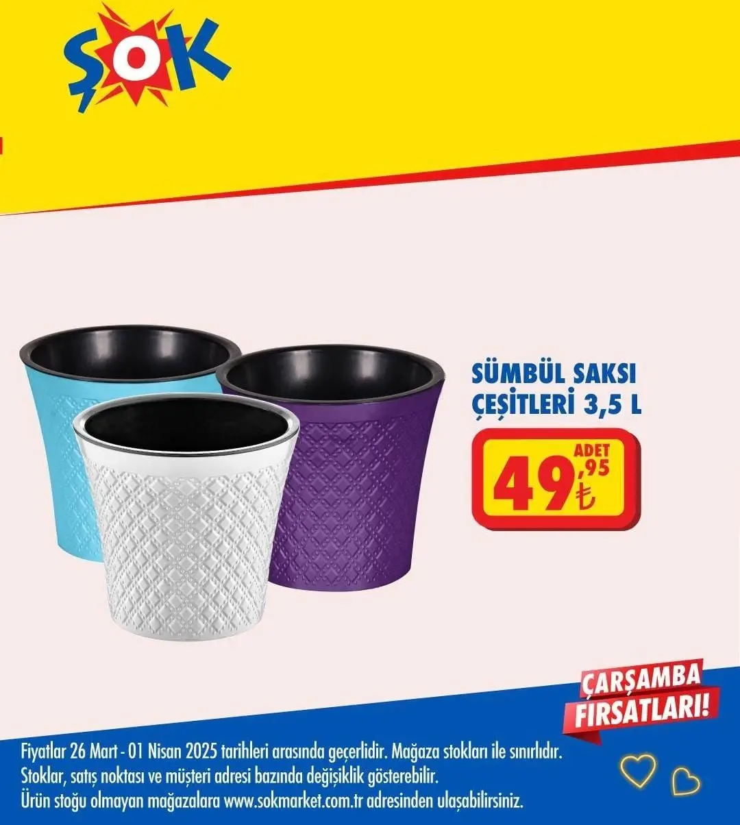 ŞOK 26 Mart kataloğu yayında: Bahar indirimi başladı! ŞOK Market 26 Mart - 1 Nisan kataloğu - 35