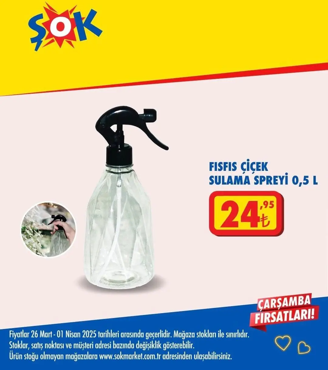 ŞOK 26 Mart kataloğu yayında: Bahar indirimi başladı! ŞOK Market 26 Mart - 1 Nisan kataloğu - 37