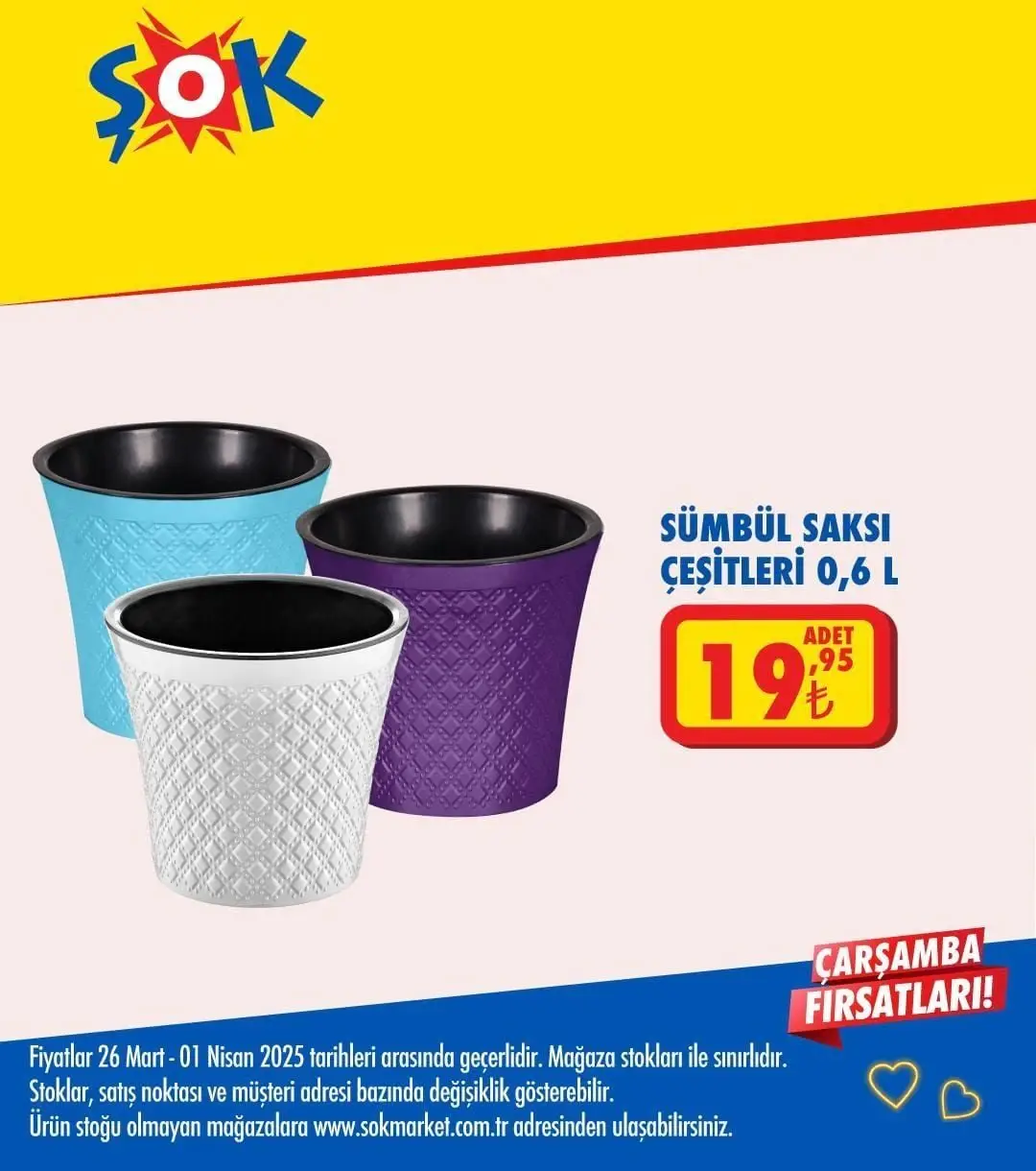ŞOK 26 Mart kataloğu yayında: Bahar indirimi başladı! ŞOK Market 26 Mart - 1 Nisan kataloğu - 38
