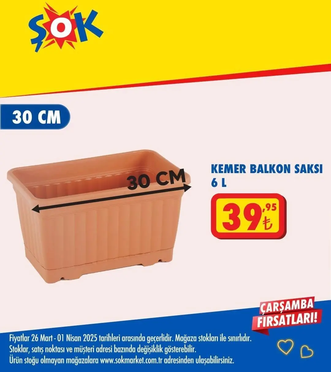 ŞOK 26 Mart kataloğu yayında: Bahar indirimi başladı! ŞOK Market 26 Mart - 1 Nisan kataloğu - 40