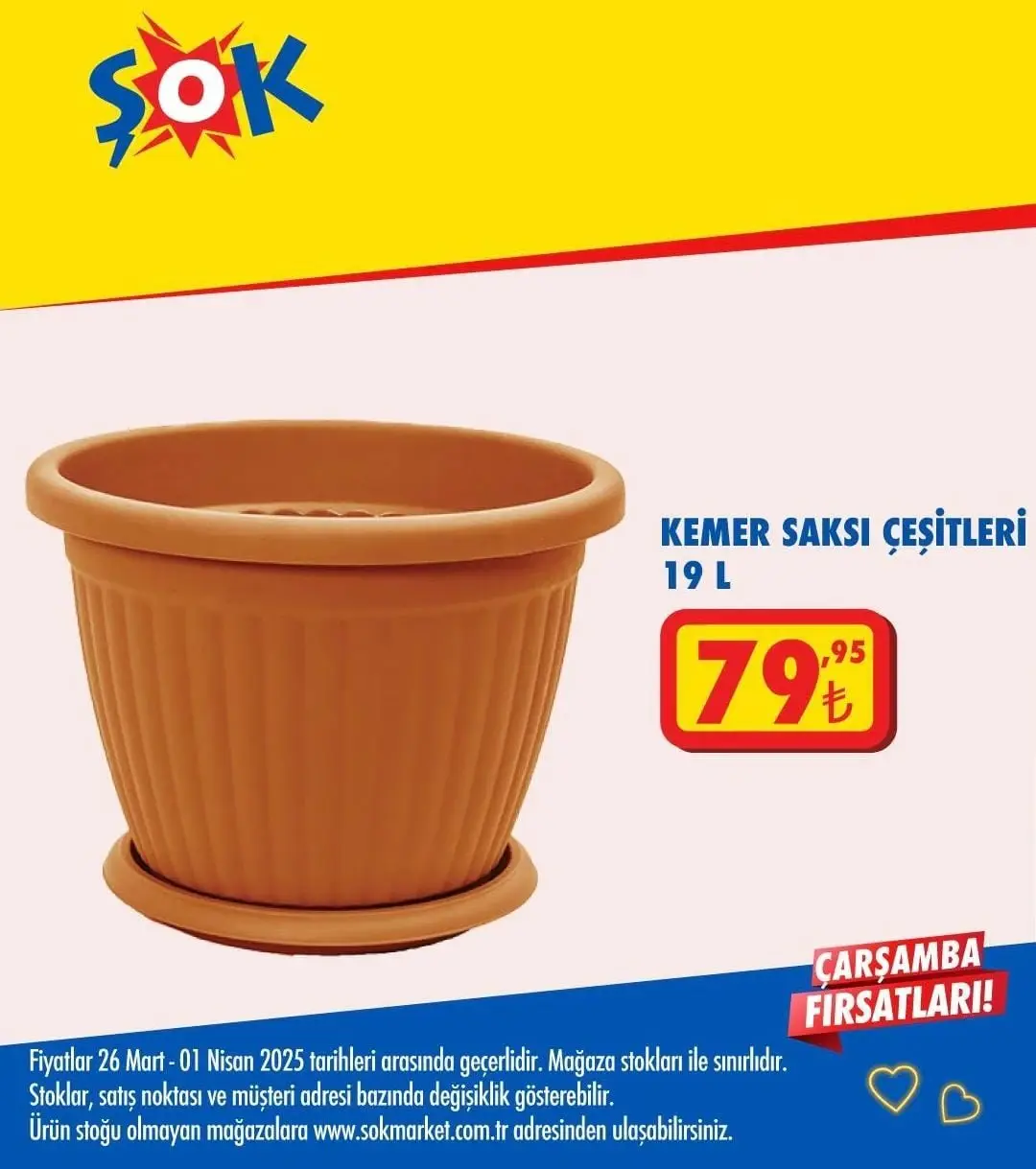 ŞOK 26 Mart kataloğu yayında: Bahar indirimi başladı! ŞOK Market 26 Mart - 1 Nisan kataloğu - 44