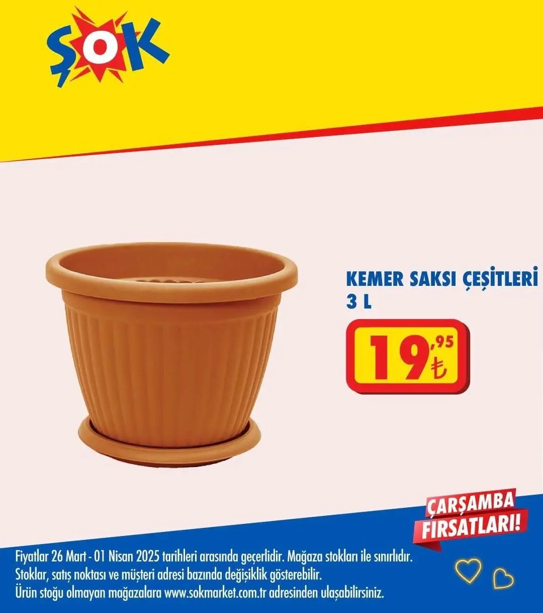 ŞOK 26 Mart kataloğu yayında: Bahar indirimi başladı! ŞOK Market 26 Mart - 1 Nisan kataloğu - 45