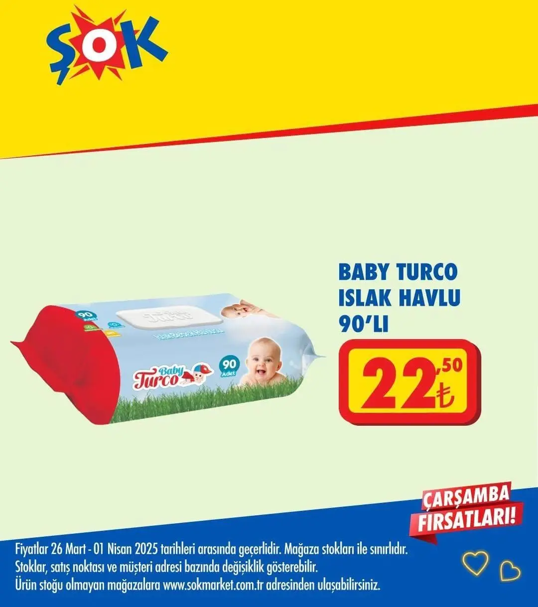 ŞOK 26 Mart kataloğu yayında: Bahar indirimi başladı! ŞOK Market 26 Mart - 1 Nisan kataloğu - 50