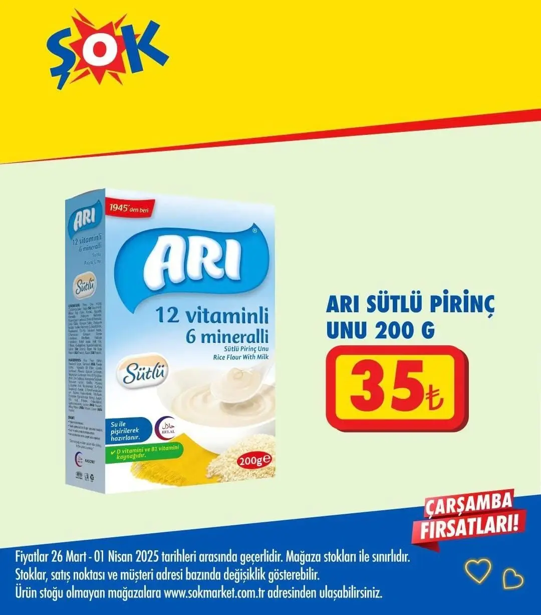 ŞOK 26 Mart kataloğu yayında: Bahar indirimi başladı! ŞOK Market 26 Mart - 1 Nisan kataloğu - 53
