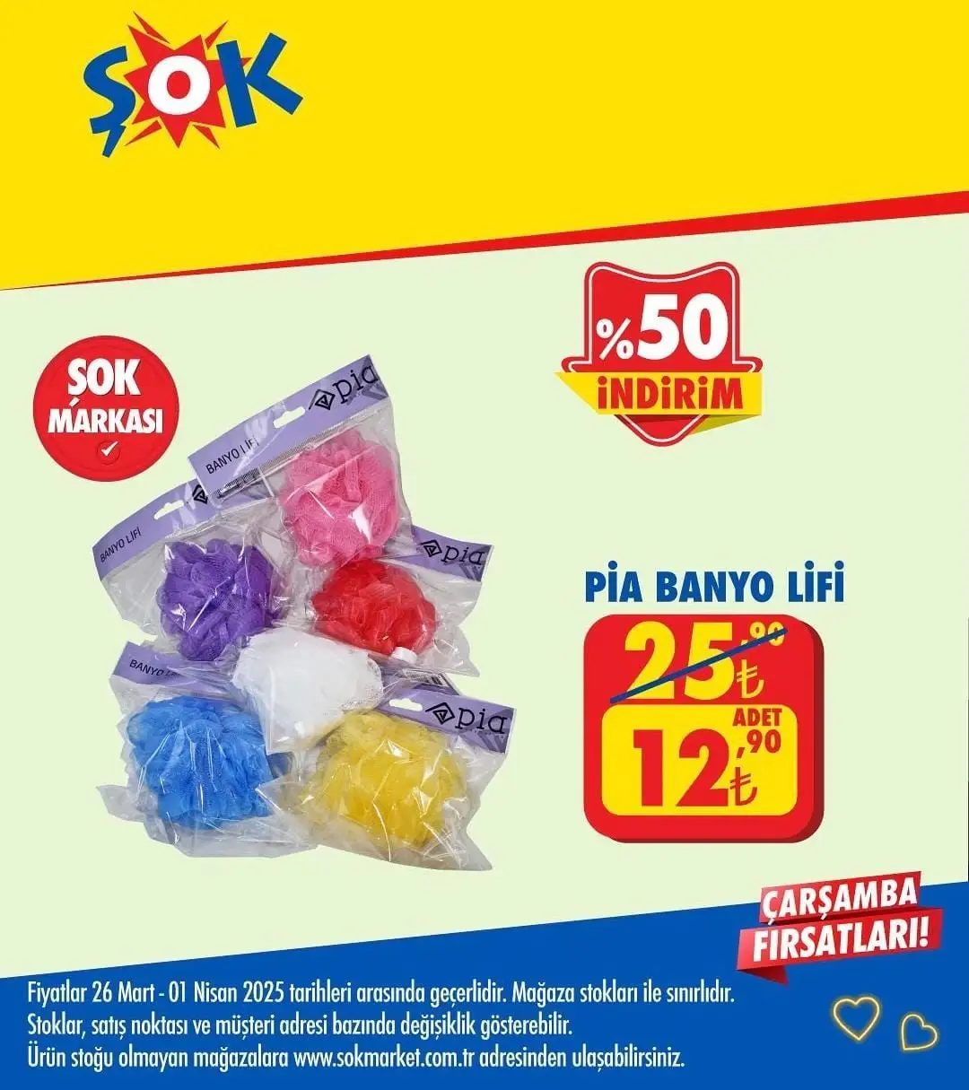 ŞOK 26 Mart kataloğu yayında: Bahar indirimi başladı! ŞOK Market 26 Mart - 1 Nisan kataloğu - 19