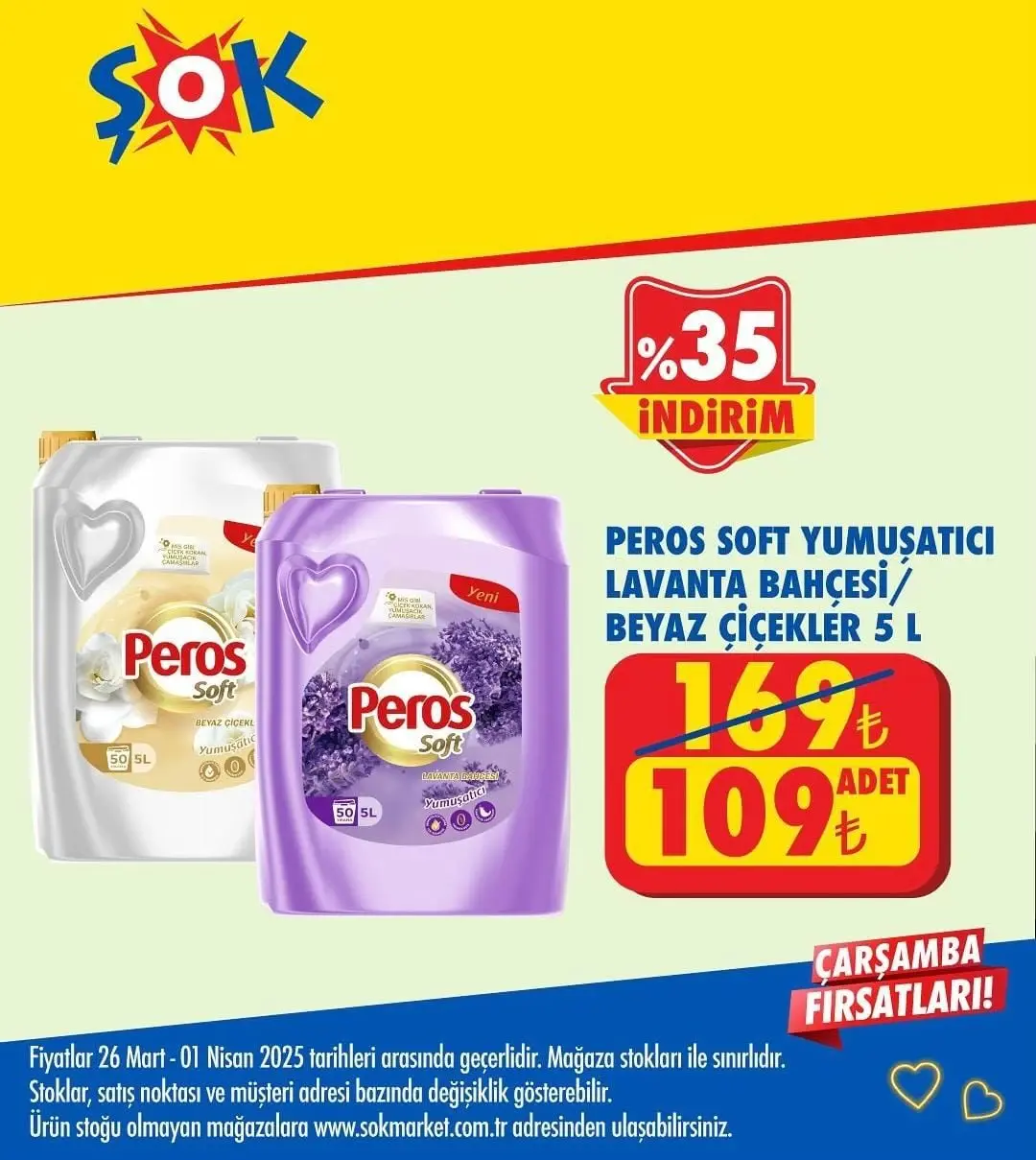 ŞOK 26 Mart kataloğu yayında: Bahar indirimi başladı! ŞOK Market 26 Mart - 1 Nisan kataloğu - 7