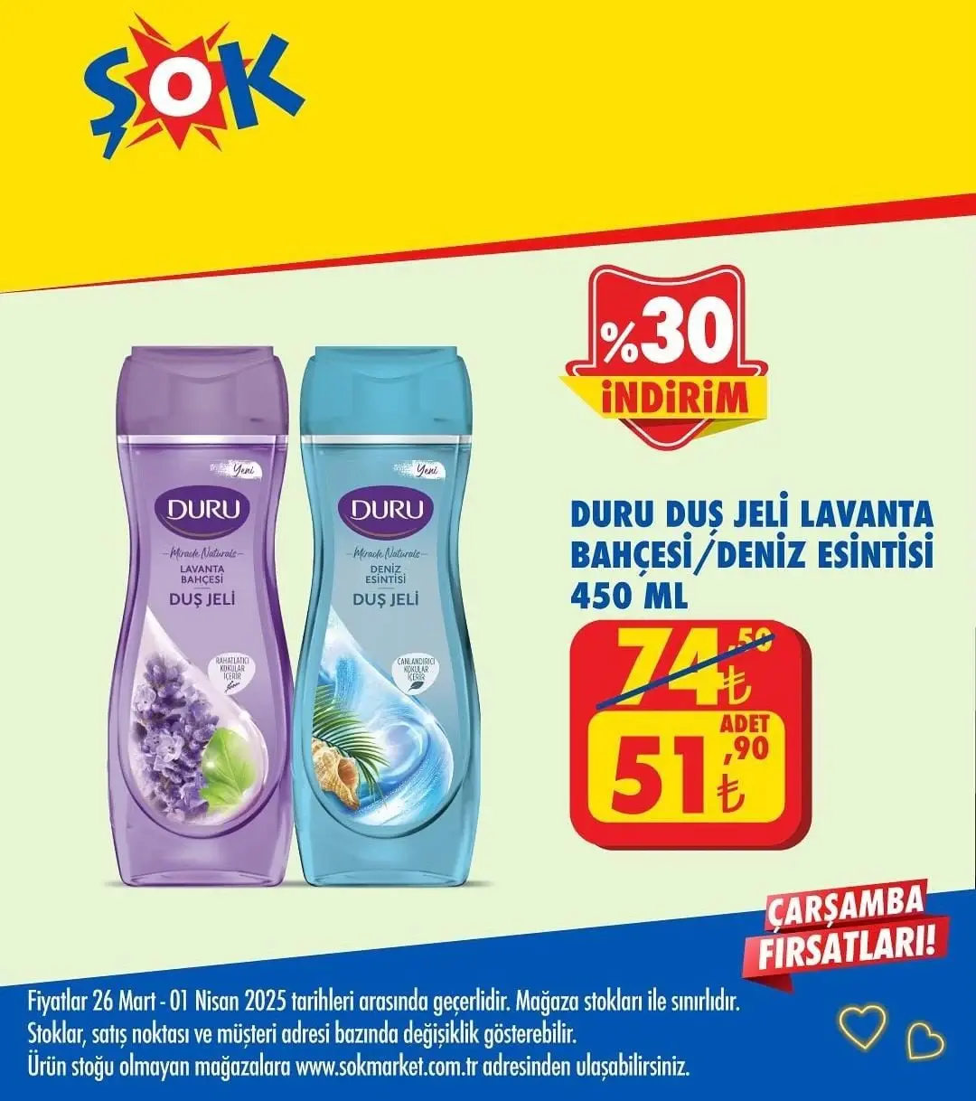 ŞOK 26 Mart kataloğu yayında: Bahar indirimi başladı! ŞOK Market 26 Mart - 1 Nisan kataloğu - 55