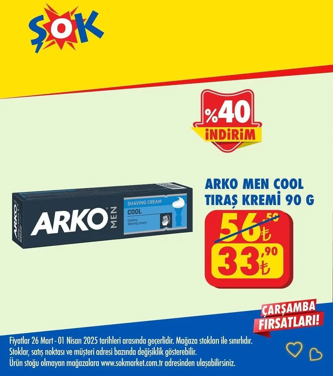 ŞOK 26 Mart kataloğu yayında: Bahar indirimi başladı! ŞOK Market 26 Mart - 1 Nisan kataloğu - 58