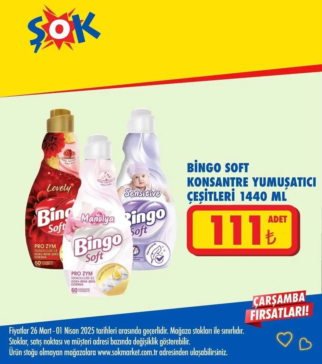 ŞOK 26 Mart kataloğu yayında: Bahar indirimi başladı! ŞOK Market 26 Mart - 1 Nisan kataloğu - 59