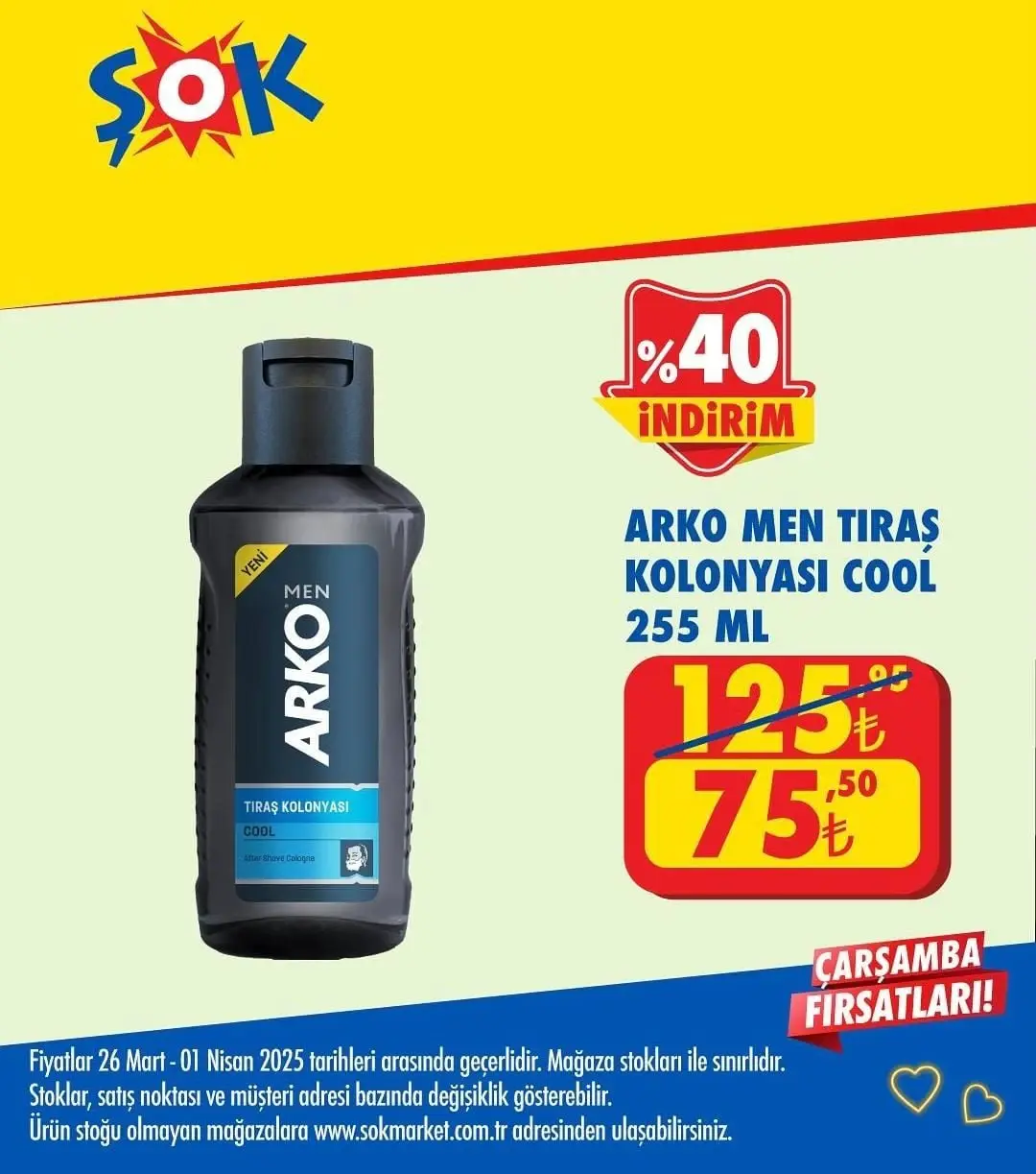 ŞOK 26 Mart kataloğu yayında: Bahar indirimi başladı! ŞOK Market 26 Mart - 1 Nisan kataloğu - 60
