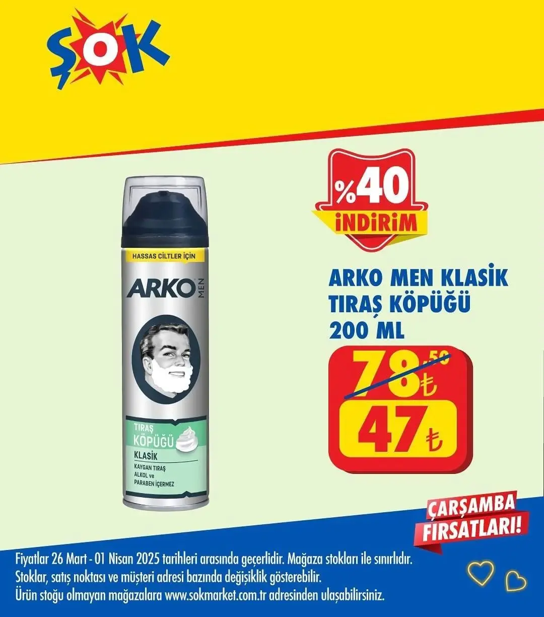 ŞOK 26 Mart kataloğu yayında: Bahar indirimi başladı! ŞOK Market 26 Mart - 1 Nisan kataloğu - 61