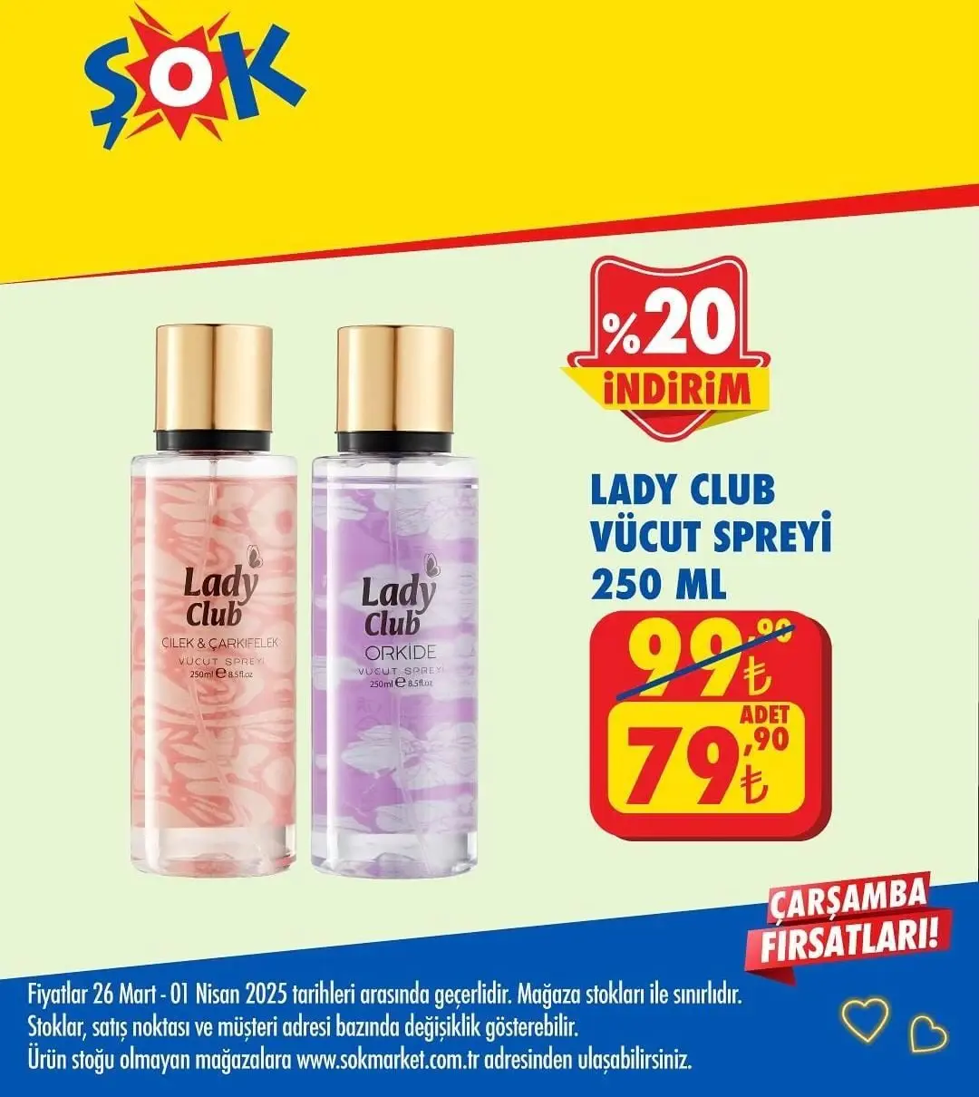 ŞOK 26 Mart kataloğu yayında: Bahar indirimi başladı! ŞOK Market 26 Mart - 1 Nisan kataloğu - 64