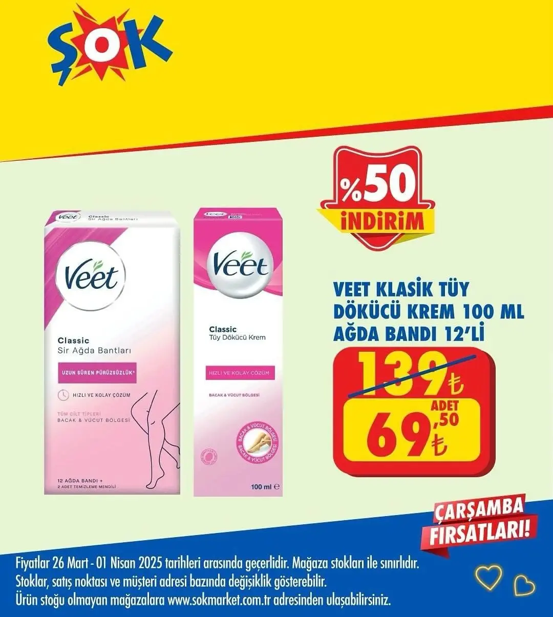 ŞOK 26 Mart kataloğu yayında: Bahar indirimi başladı! ŞOK Market 26 Mart - 1 Nisan kataloğu - 2