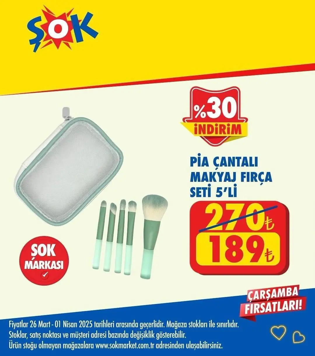 ŞOK 26 Mart kataloğu yayında: Bahar indirimi başladı! ŞOK Market 26 Mart - 1 Nisan kataloğu - 20