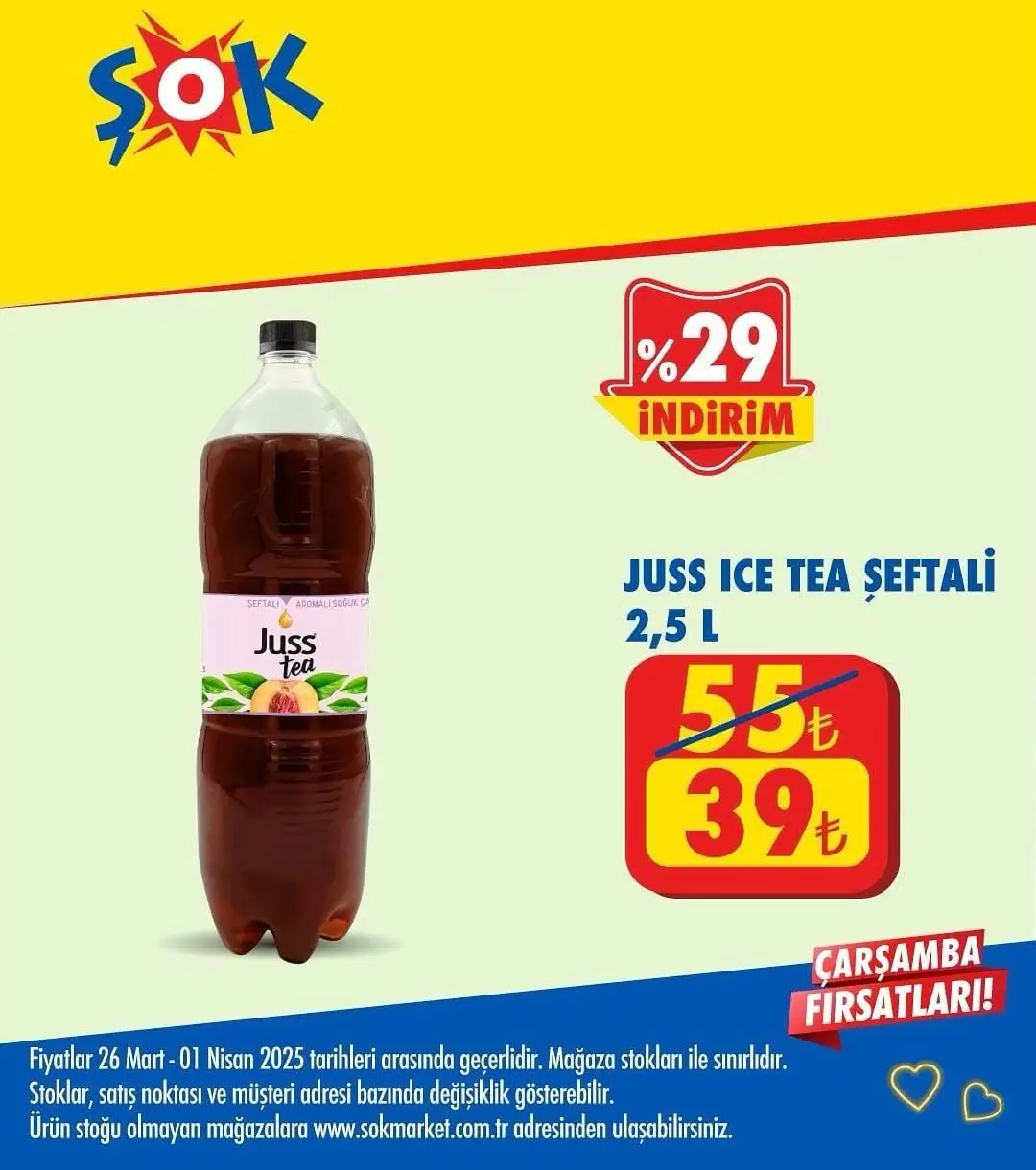 ŞOK 26 Mart kataloğu yayında: Bahar indirimi başladı! ŞOK Market 26 Mart - 1 Nisan kataloğu - 83