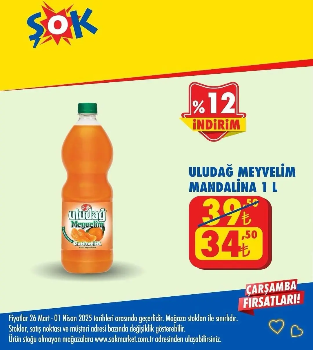 ŞOK 26 Mart kataloğu yayında: Bahar indirimi başladı! ŞOK Market 26 Mart - 1 Nisan kataloğu - 84