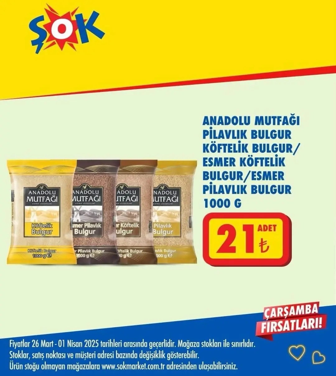 ŞOK 26 Mart kataloğu yayında: Bahar indirimi başladı! ŞOK Market 26 Mart - 1 Nisan kataloğu - 90