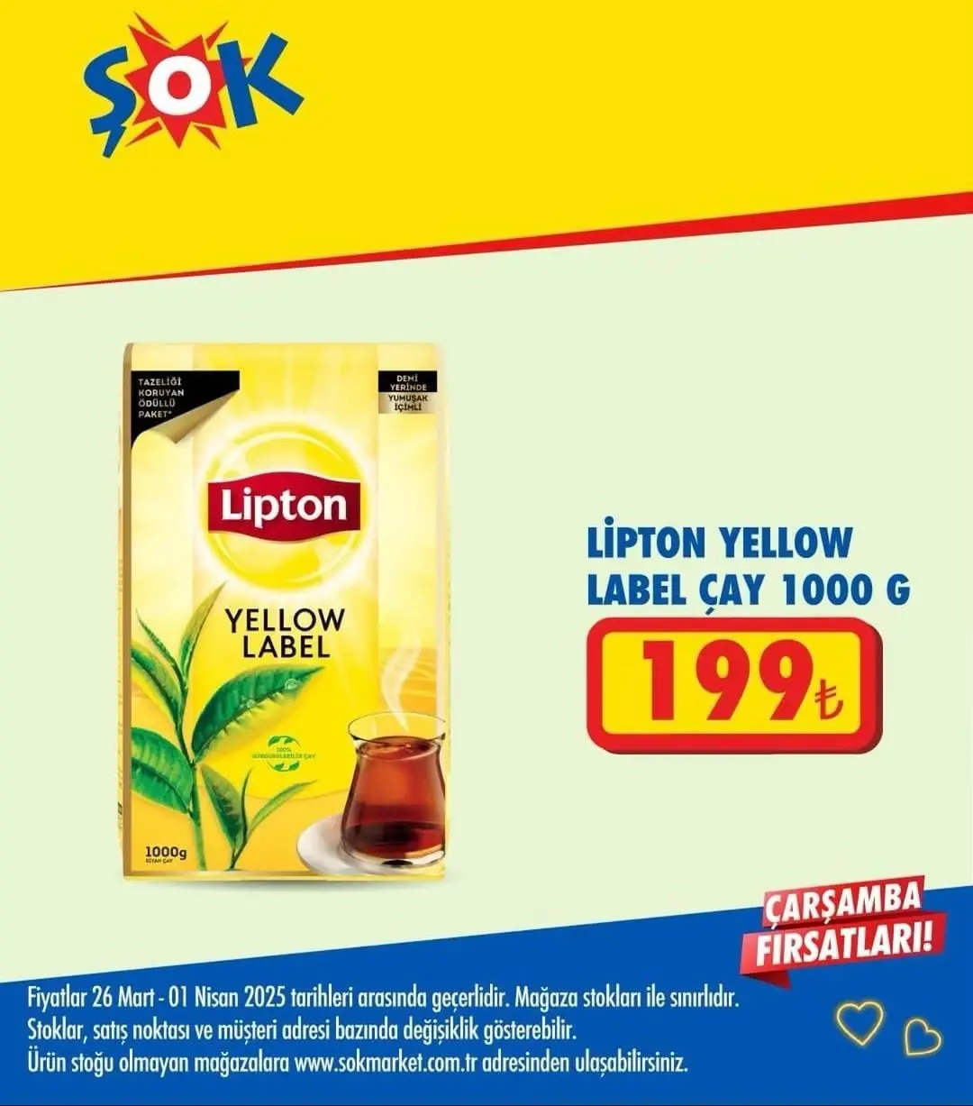 ŞOK 26 Mart kataloğu yayında: Bahar indirimi başladı! ŞOK Market 26 Mart - 1 Nisan kataloğu - 92