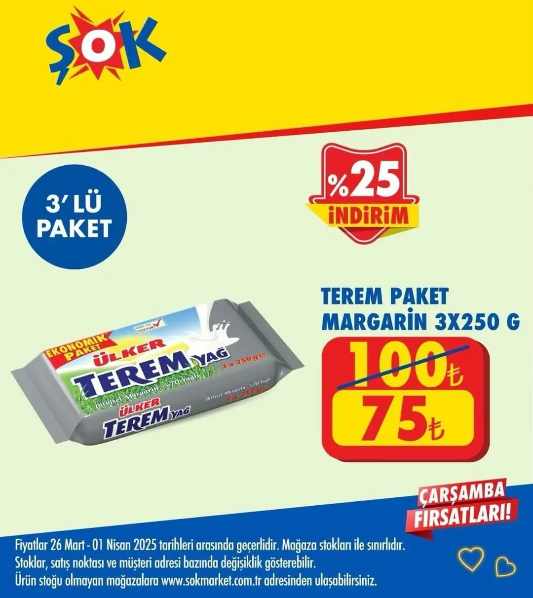 ŞOK 26 Mart kataloğu yayında: Bahar indirimi başladı! ŞOK Market 26 Mart - 1 Nisan kataloğu - 93