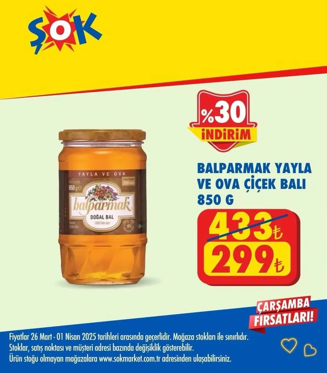 ŞOK 26 Mart kataloğu yayında: Bahar indirimi başladı! ŞOK Market 26 Mart - 1 Nisan kataloğu - 94