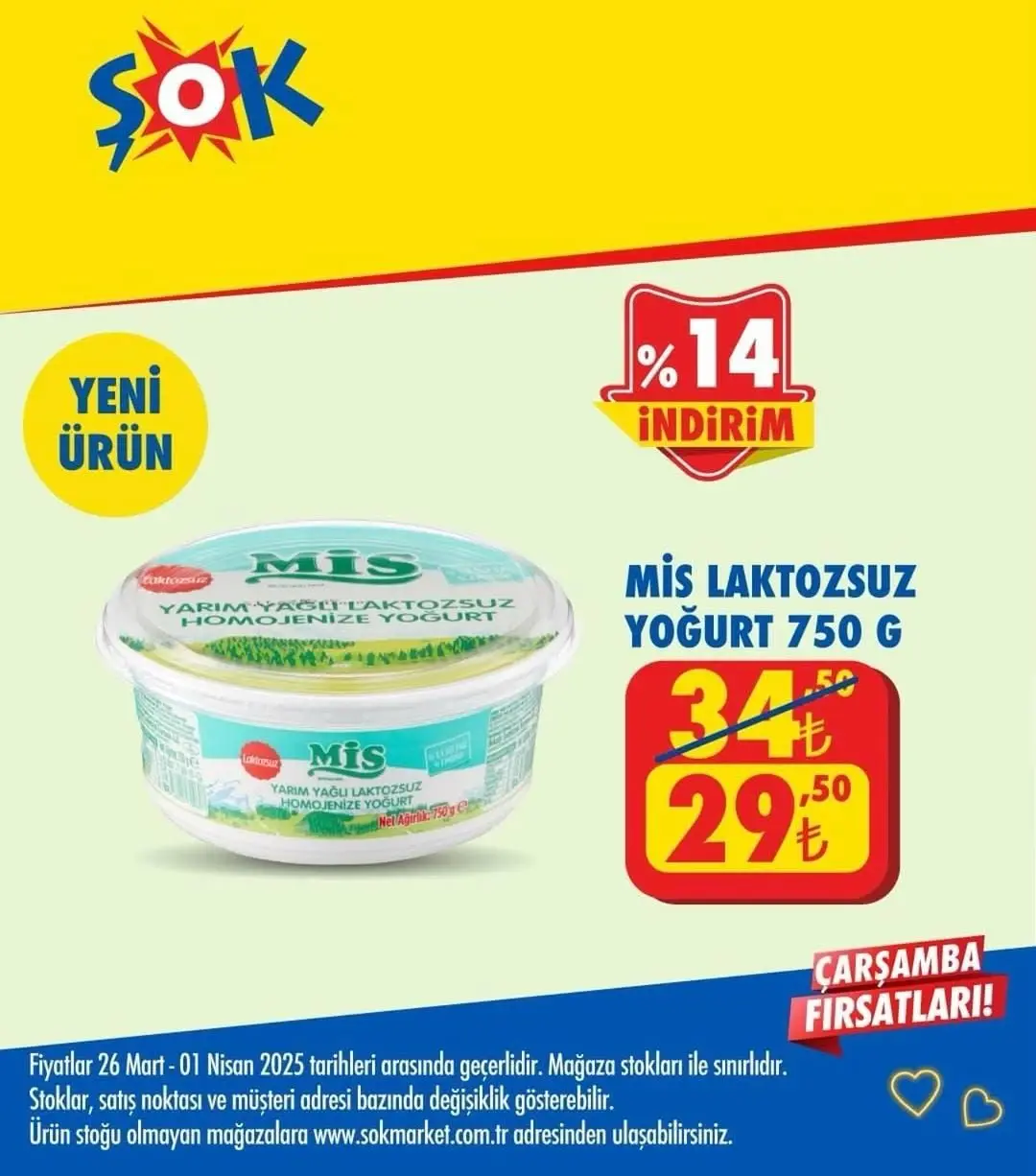 ŞOK 26 Mart kataloğu yayında: Bahar indirimi başladı! ŞOK Market 26 Mart - 1 Nisan kataloğu - 97