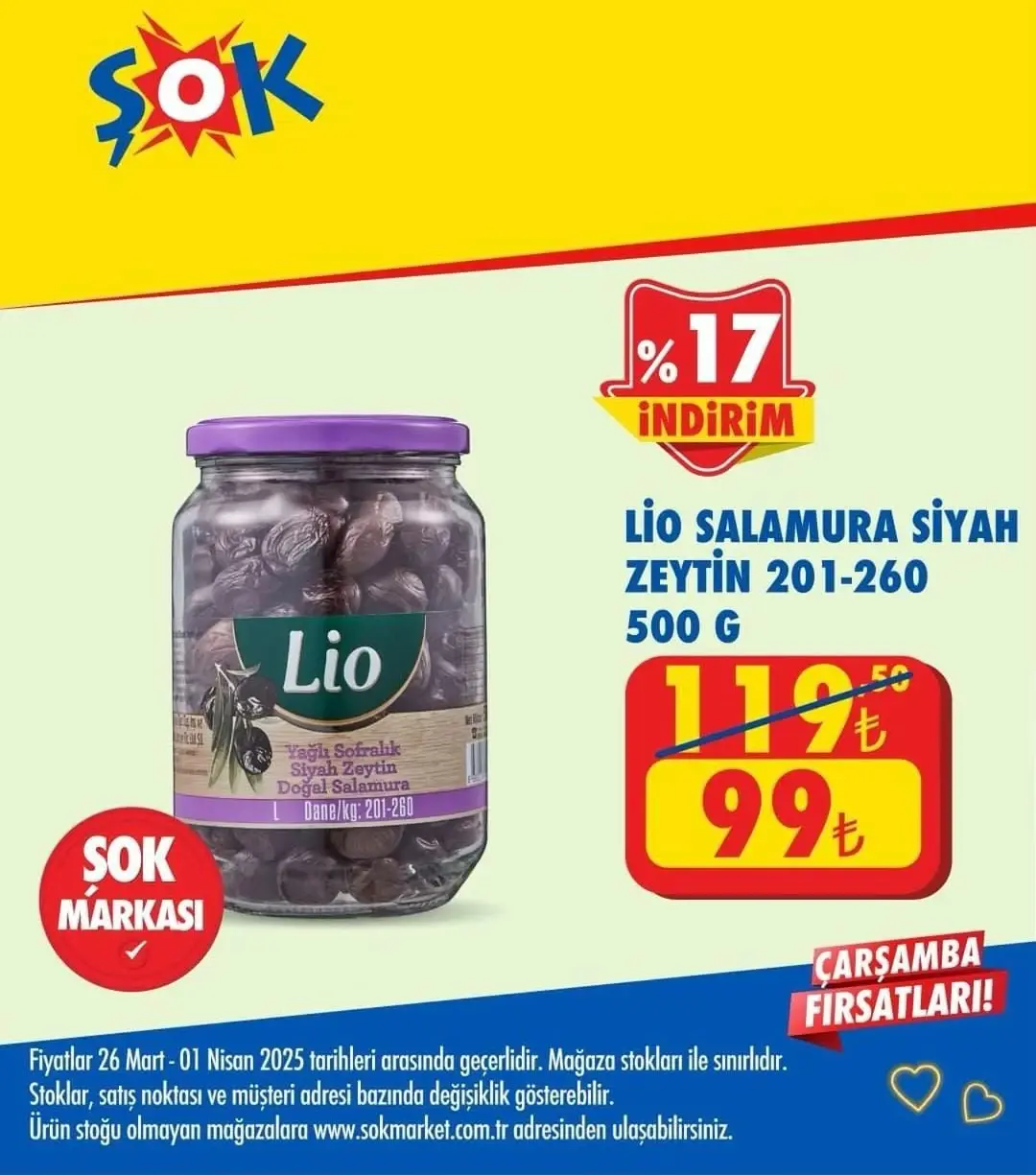 ŞOK 26 Mart kataloğu yayında: Bahar indirimi başladı! ŞOK Market 26 Mart - 1 Nisan kataloğu - 105