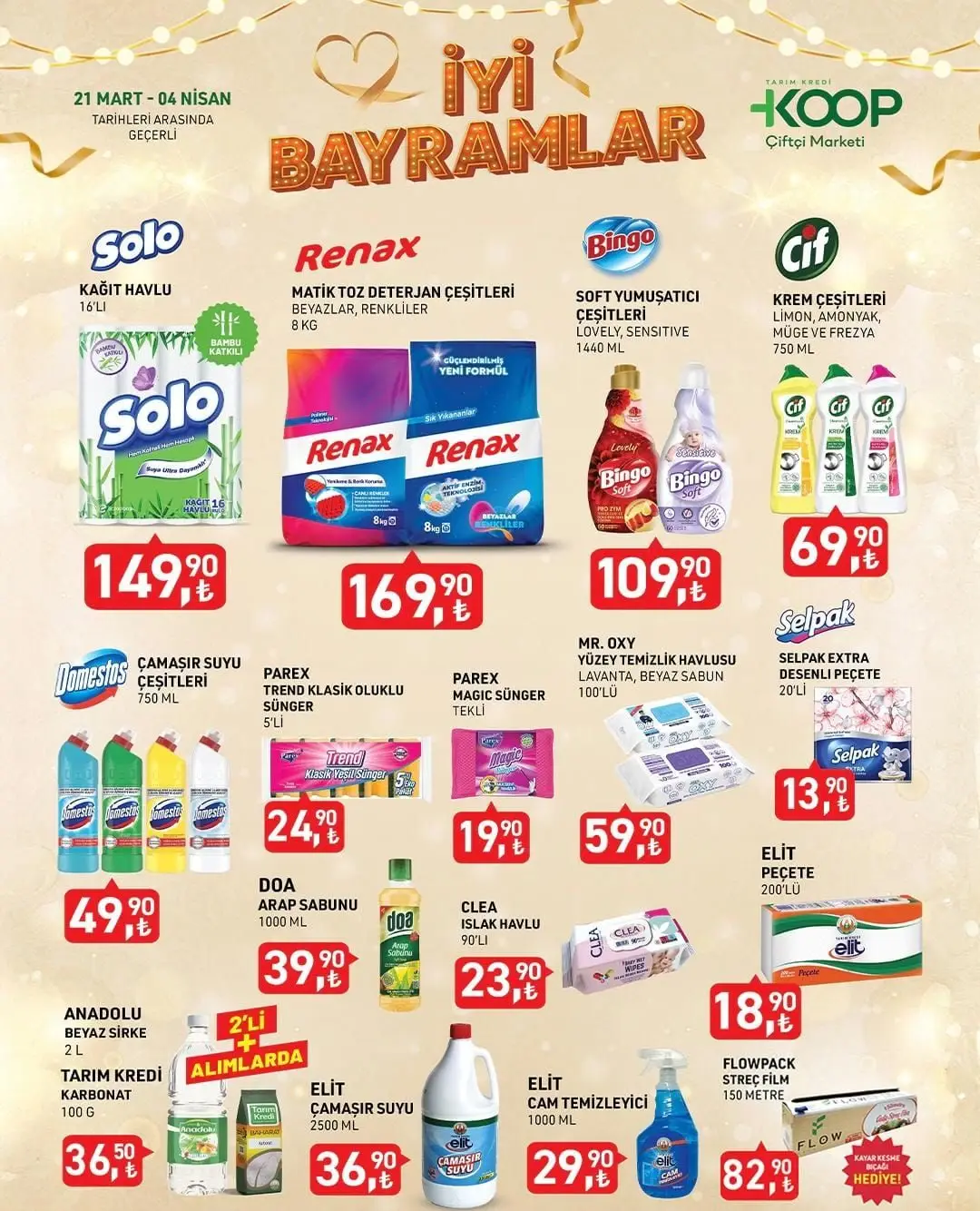 Tarım Kredi Market 25-31 Mart indirim listesi yayınlandı: Hangi ürün ne kadar? - 12