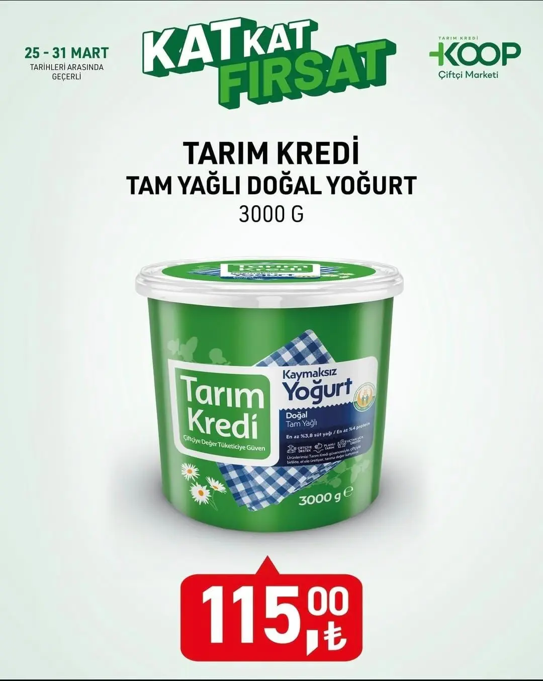 Tarım Kredi Market 25-31 Mart indirim listesi yayınlandı: Hangi ürün ne kadar? - 8