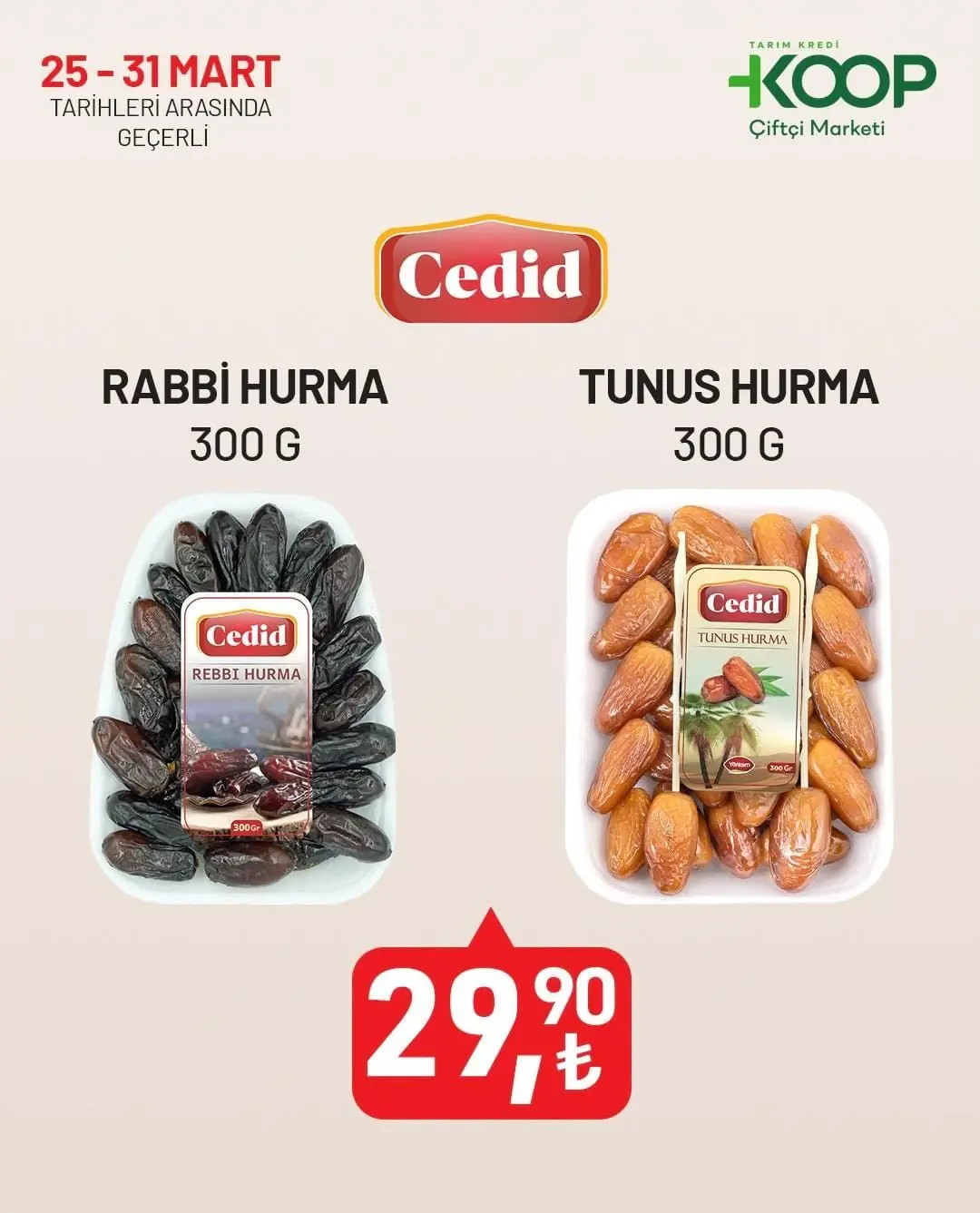 Tarım Kredi Market 25-31 Mart indirim listesi yayınlandı: Hangi ürün ne kadar? - 2