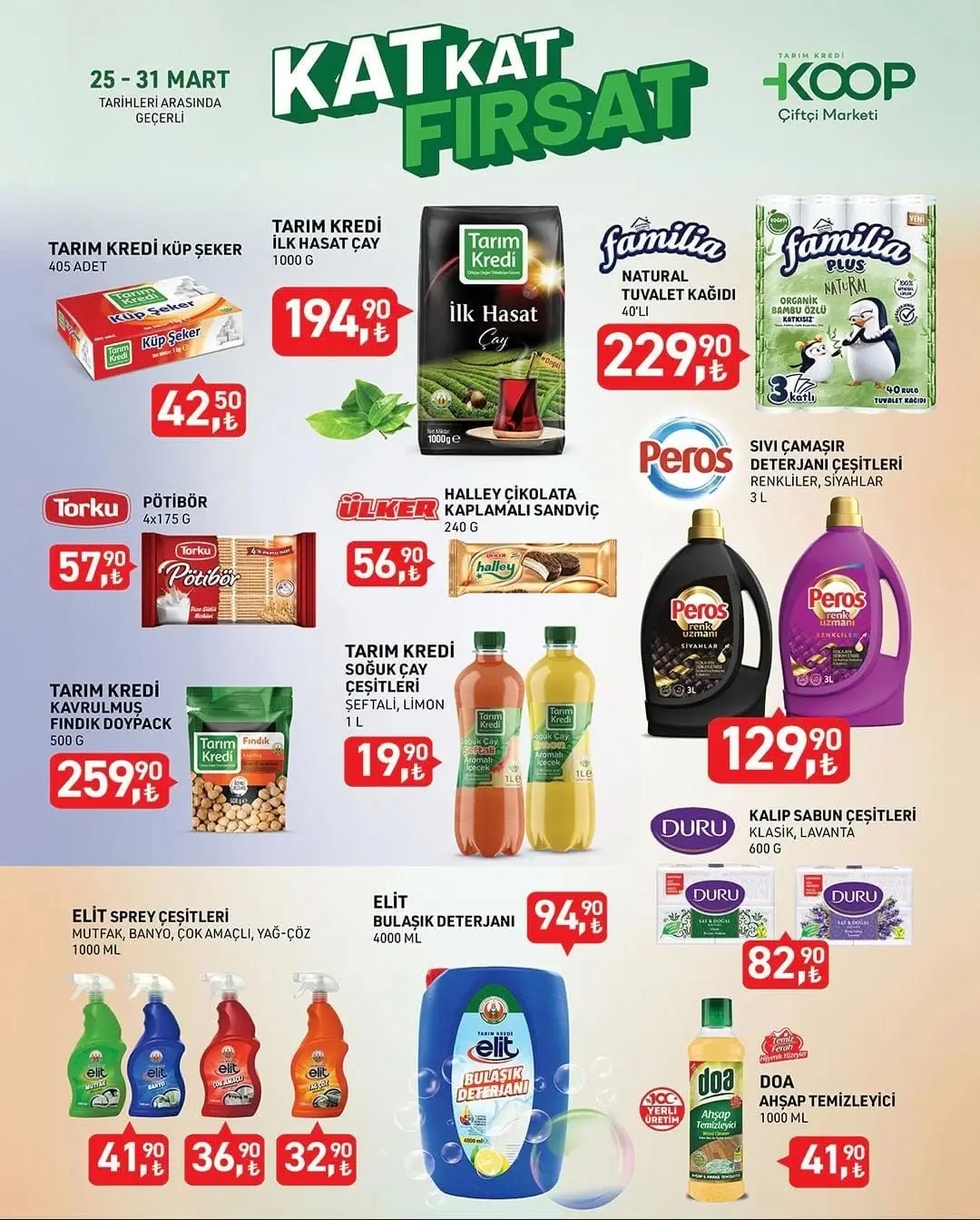 Tarım Kredi Market 25-31 Mart indirim listesi yayınlandı: Hangi ürün ne kadar? - 1