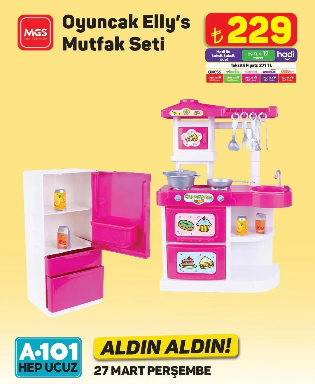 A101'de Bu Hafta Neler Var? 27 Mart - 2 Nisan İndirimli Ürünler Listesi - 94022