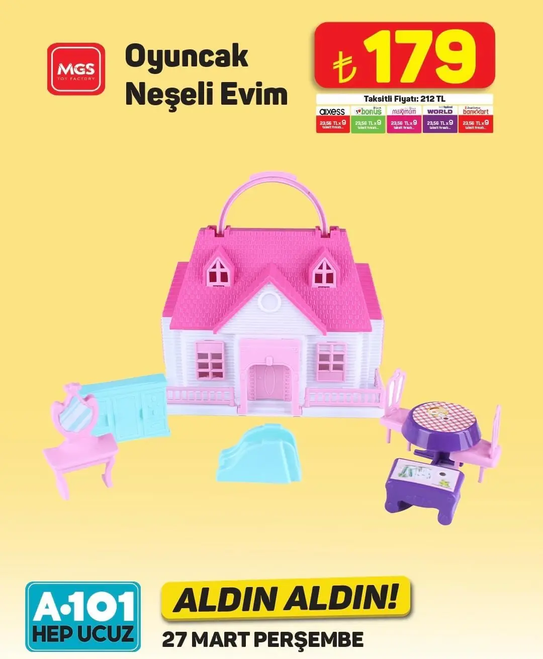 A101'de Bu Hafta Neler Var? 27 Mart - 2 Nisan İndirimli Ürünler Listesi - 94028