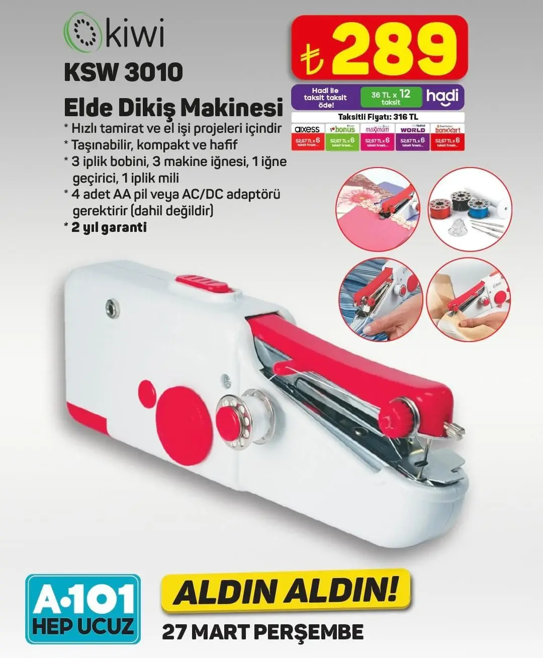 A101'de Bu Hafta Neler Var? 27 Mart - 2 Nisan İndirimli Ürünler Listesi - 94058