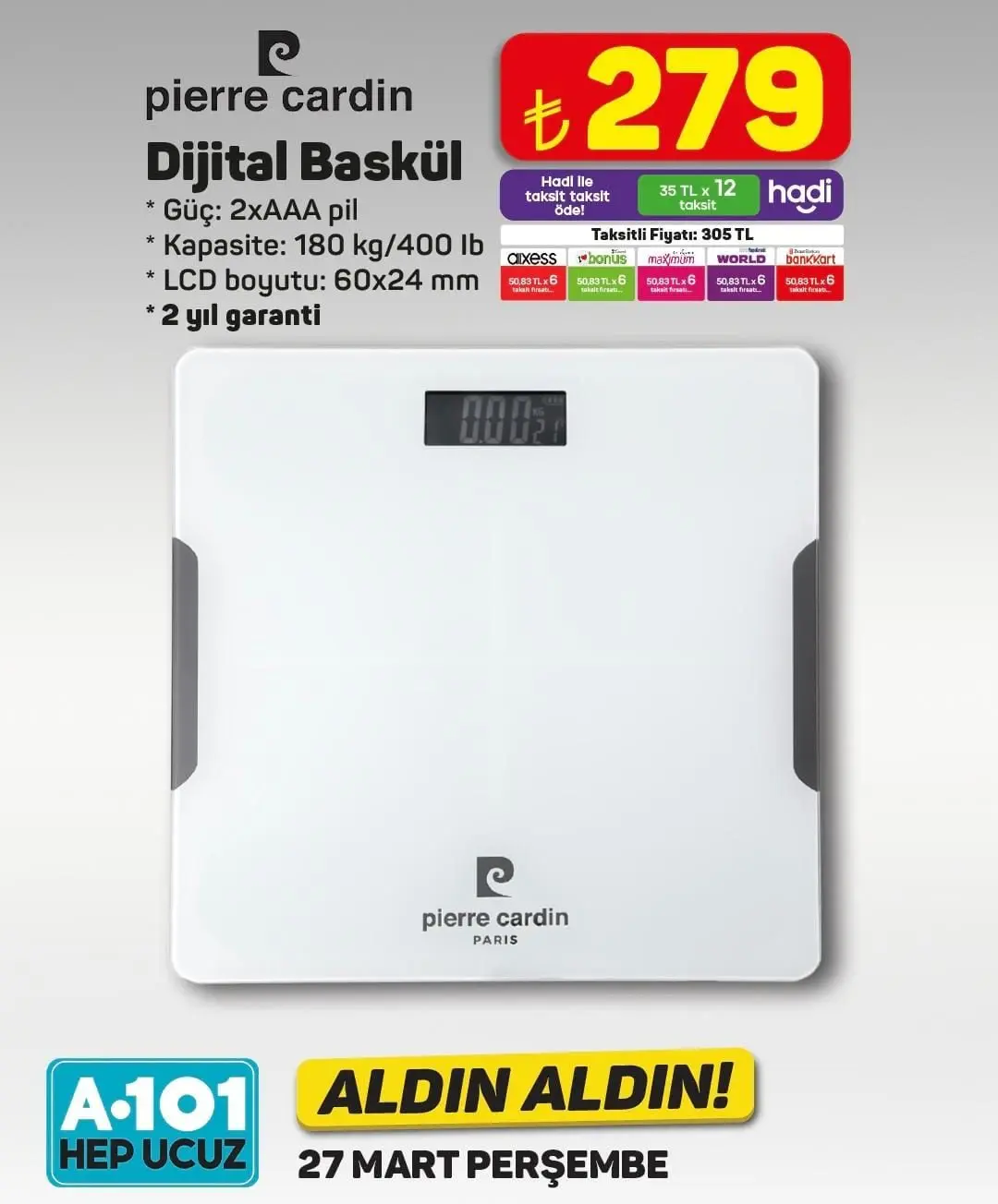 A101'de Bu Hafta Neler Var? 27 Mart - 2 Nisan İndirimli Ürünler Listesi - 94060