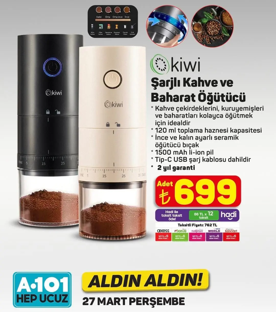 A101'de Bu Hafta Neler Var? 27 Mart - 2 Nisan İndirimli Ürünler Listesi - 7