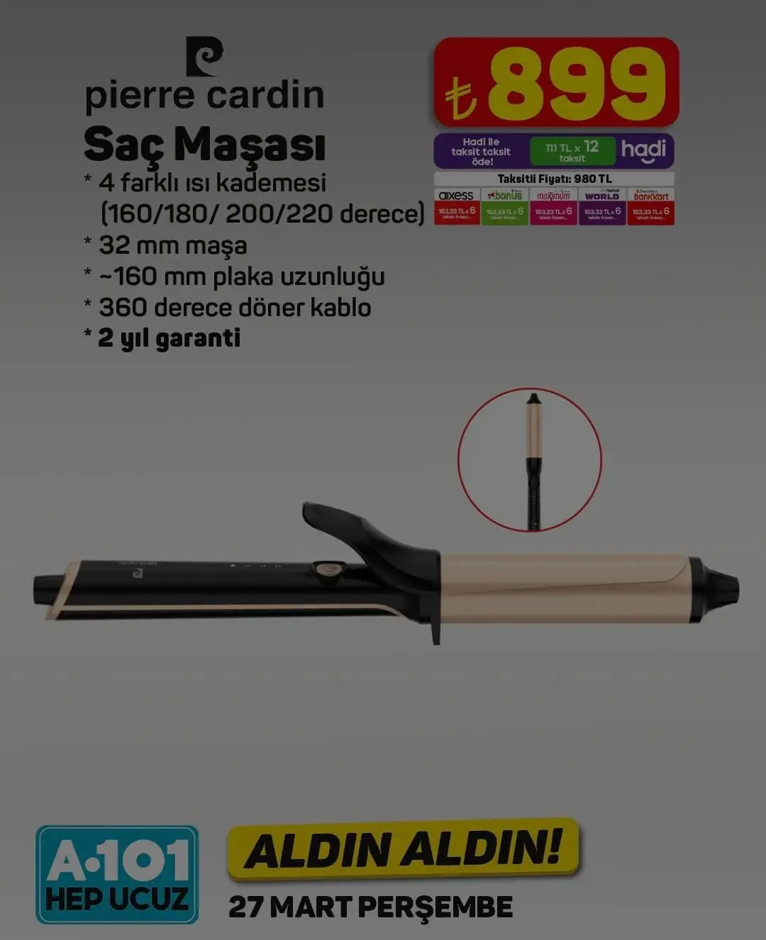 A101'de Bu Hafta Neler Var? 27 Mart - 2 Nisan İndirimli Ürünler Listesi - 94066