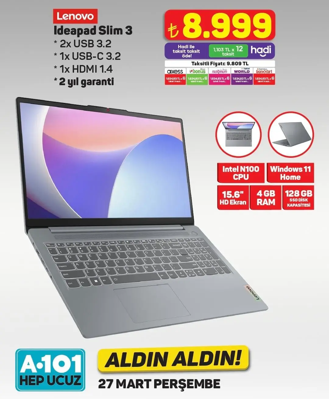 A101'de Bu Hafta Neler Var? 27 Mart - 2 Nisan İndirimli Ürünler Listesi - 94072