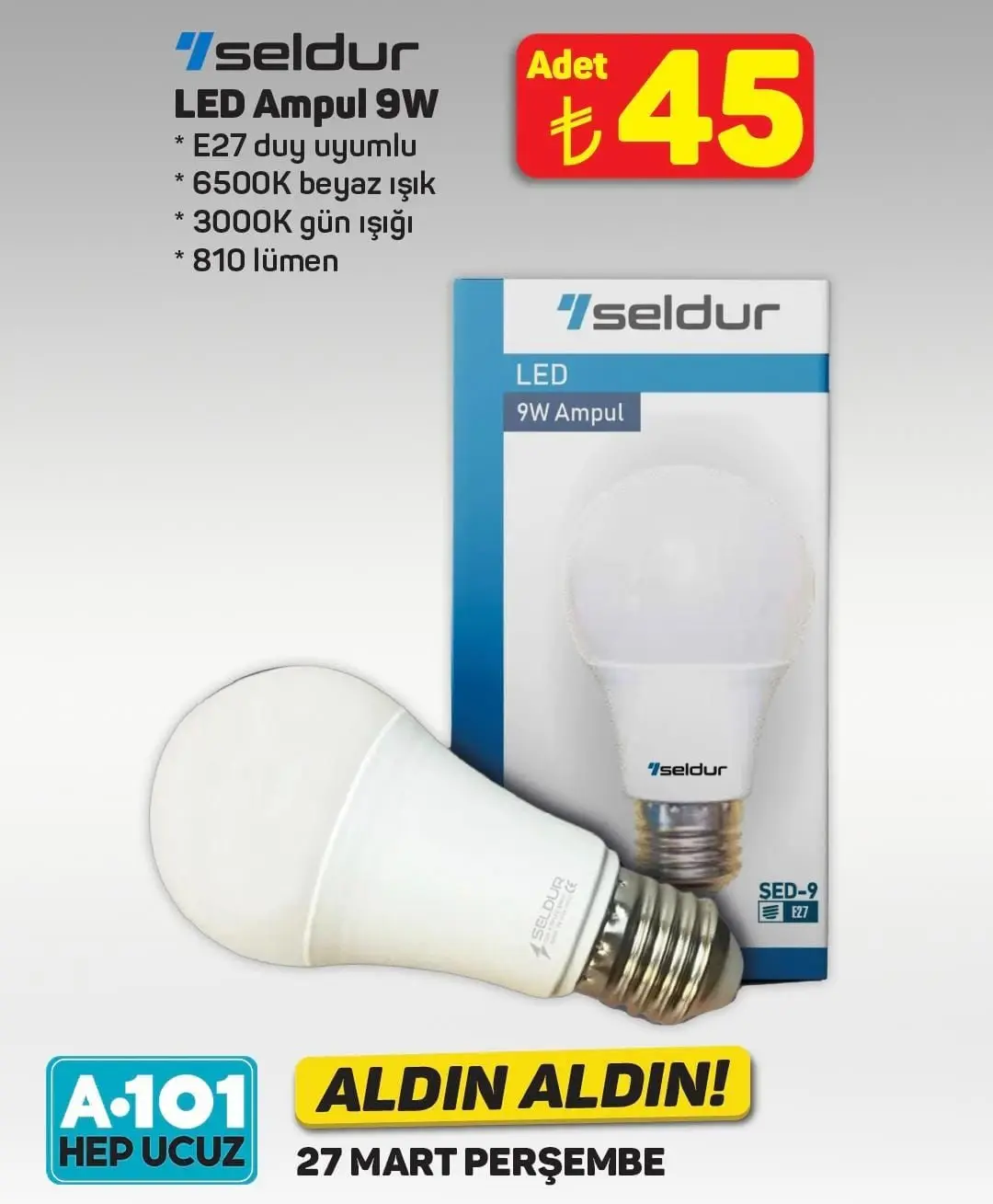 A101'de Bu Hafta Neler Var? 27 Mart - 2 Nisan İndirimli Ürünler Listesi - 94073