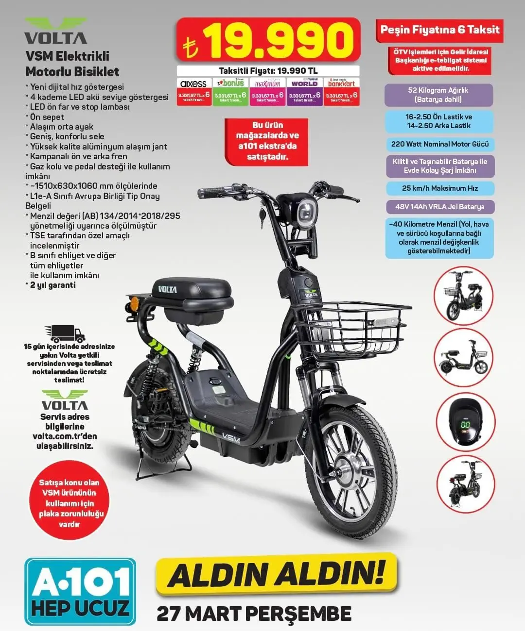 A101'de Bu Hafta Neler Var? 27 Mart - 2 Nisan İndirimli Ürünler Listesi - 94079