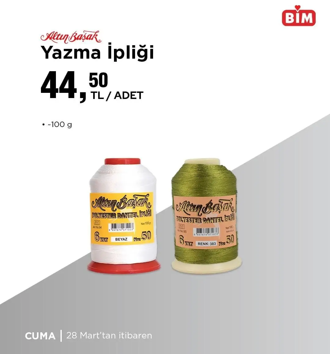 BİM'de bu hafta hangi ürünlerde indirim var? (28 Mart - 3 Nisan)! Bahçenize şenlik geliyor - 94118