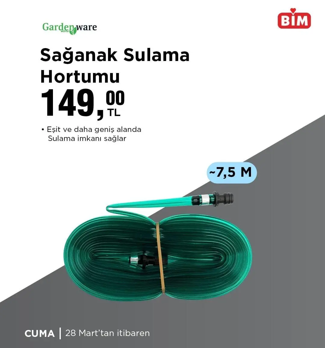BİM'de bu hafta hangi ürünlerde indirim var? (28 Mart - 3 Nisan)! Bahçenize şenlik geliyor - 94138