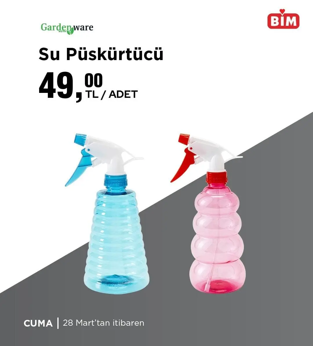 BİM'de bu hafta hangi ürünlerde indirim var? (28 Mart - 3 Nisan)! Bahçenize şenlik geliyor - 94144