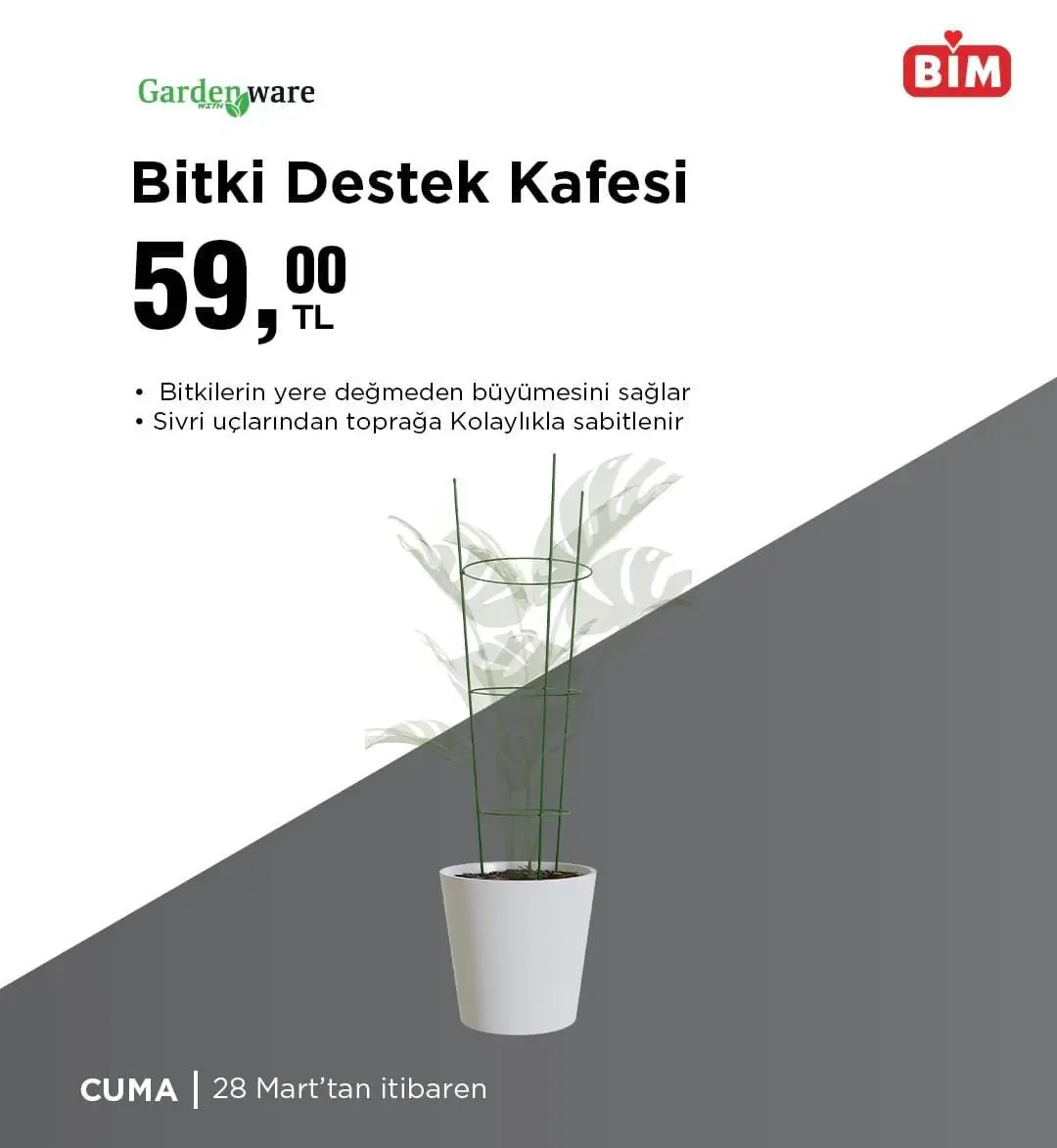BİM'de bu hafta hangi ürünlerde indirim var? (28 Mart - 3 Nisan)! Bahçenize şenlik geliyor - 94147
