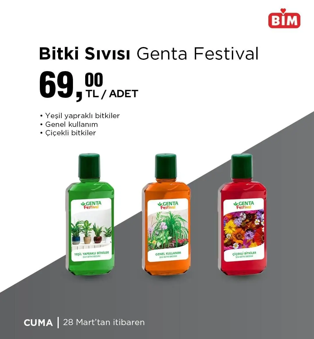 BİM'de bu hafta hangi ürünlerde indirim var? (28 Mart - 3 Nisan)! Bahçenize şenlik geliyor - 94148